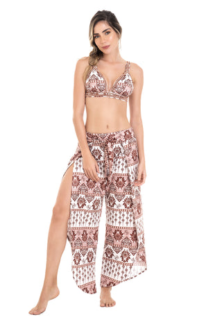 Holly Pant Cover Up Beige
