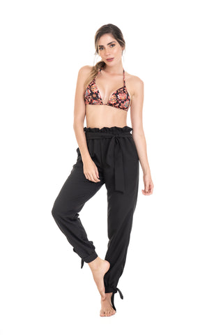 Holly Pant Cover Up Black