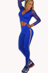 Sky blue jumpsuit
